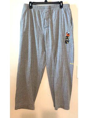 VTG Platinum FUBU Gray Fat Albert Patch Sweatpants Joggers Size Medium